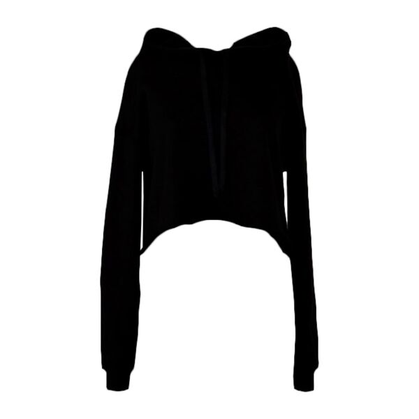 Women's cropped fleece hoodie Thumbnail